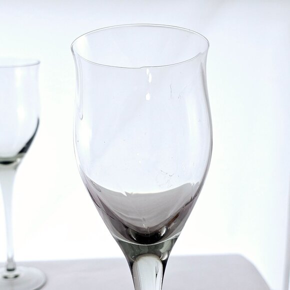 Noritake Royal Pierpont Gray Wine Glass 8.5" - Picture 4 of 8